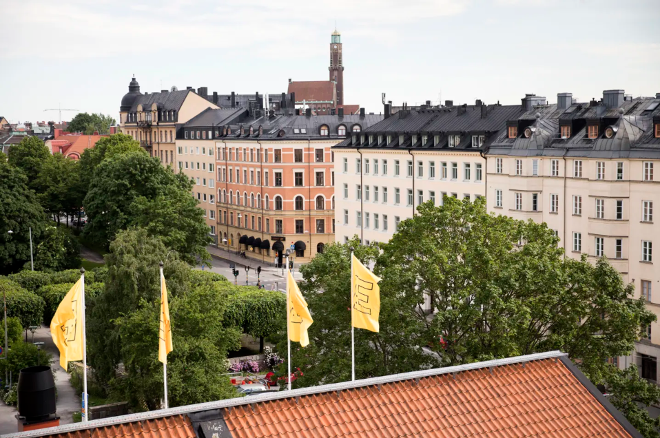 Utsikt frn Elite Hotel Arcadia