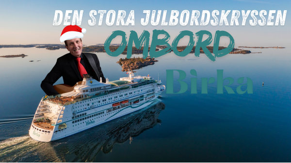 Birka kryssar i skrgrden med Per Nyberg i bakrunden